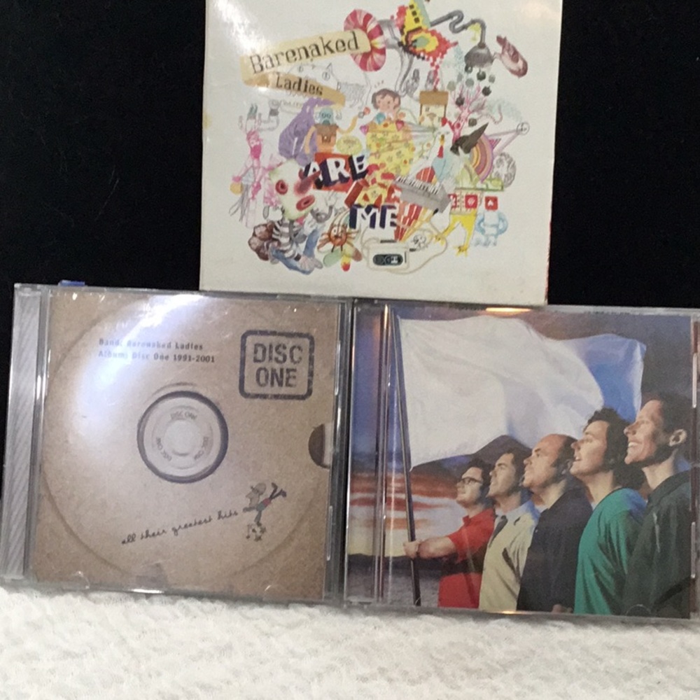 Three Barenaked Ladies CD”s